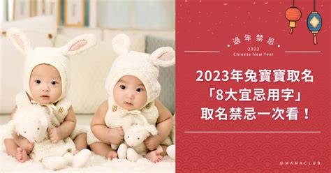 兔寶寶 名字|2023兔寶寶取名吉祥＆禁忌用字｜有這個字一生不愁吃喝，陪伴 